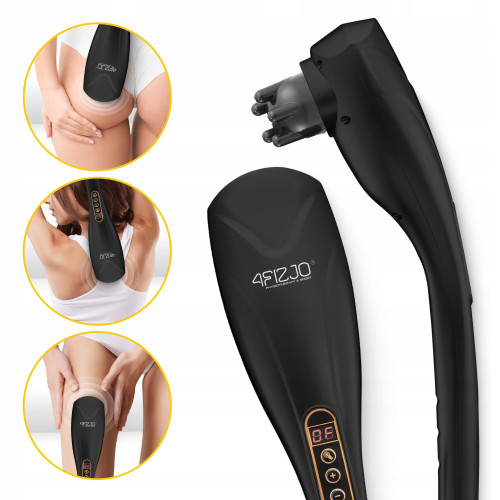 Масажна подушка  4FIZJO Long Stick 7 в 1 Black  - фото №4